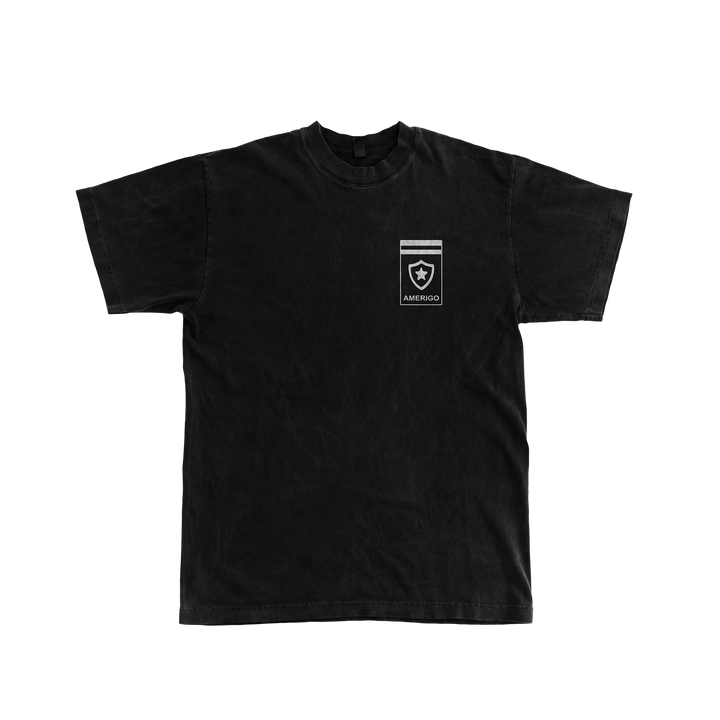 AMERIGO BLACK EMBLEM TEE