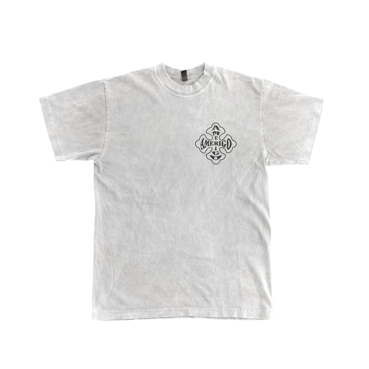 AMERIGO WHITE CROSS TEE